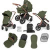 Ickle Bubba - Stomp Luxe - 2 in 1 Pushchair