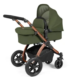 Ickle Bubba - Stomp Luxe - All in One i-Size Stratus Travel System & Isofix Base