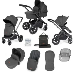 Ickle Bubba - Stomp Luxe - 2 in 1 Pushchair