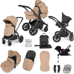 Ickle Bubba - Stomp Luxe - All in One Galaxy Travel System & Isofix Base