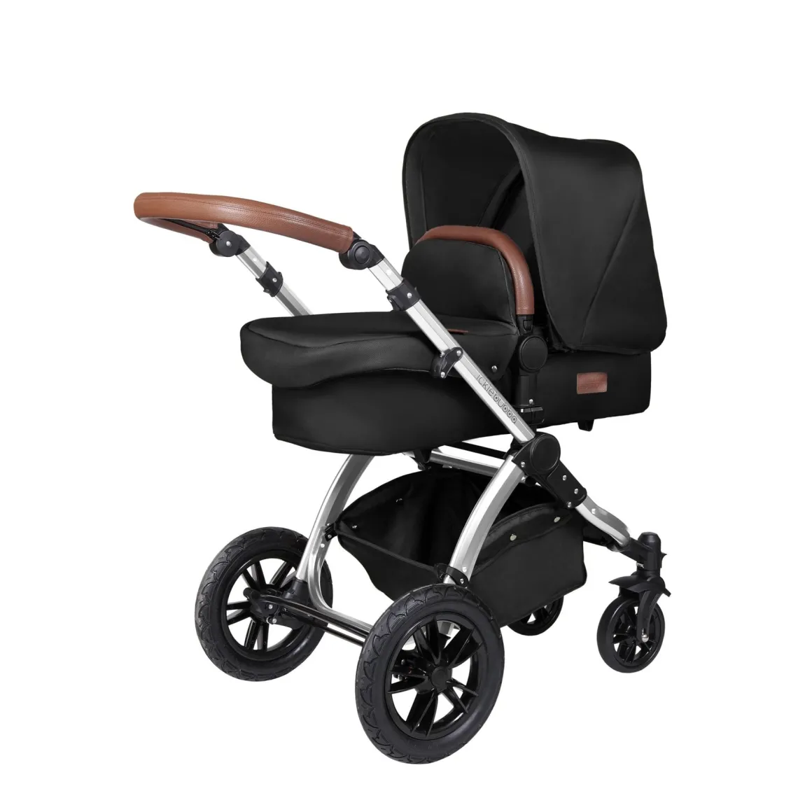 Ickle Bubba Stomp V4 2 In 1 Carrycot & Pushchair - Midnight