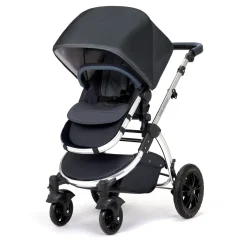 Ickle Bubba Stomp V4 2 In 1 Carrycot & Pushchair - Blueberry / Chrome