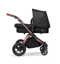 Ickle Bubba Stomp V4 2 In 1 Carrycot & Pushchair - Midnight