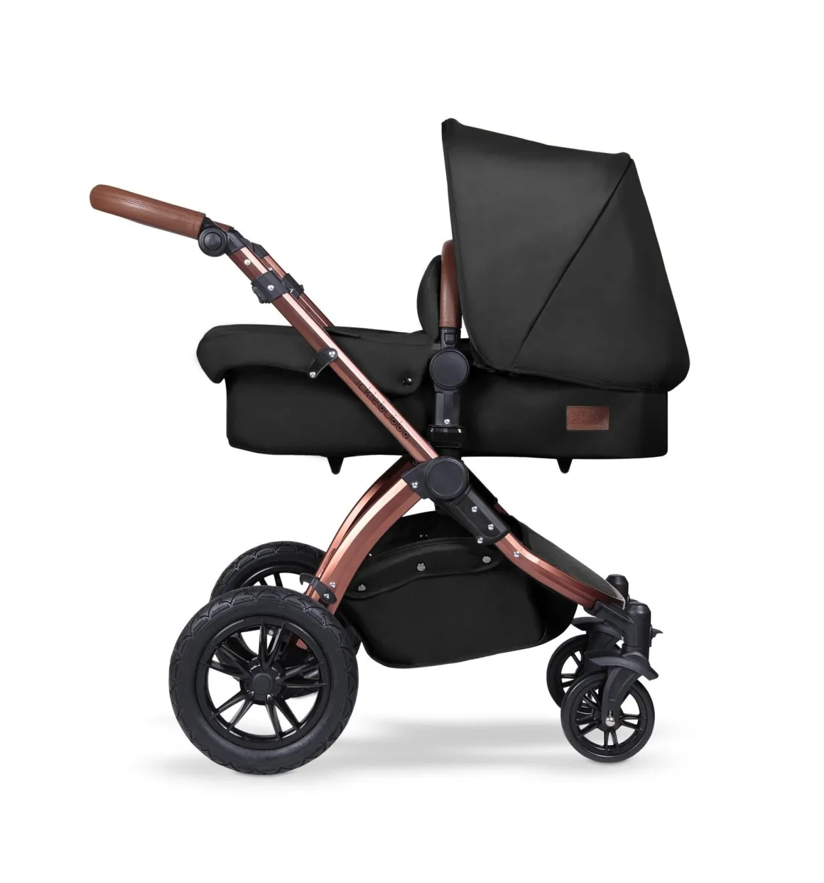 Ickle Bubba Stomp V4 2 In 1 Carrycot & Pushchair - Midnight