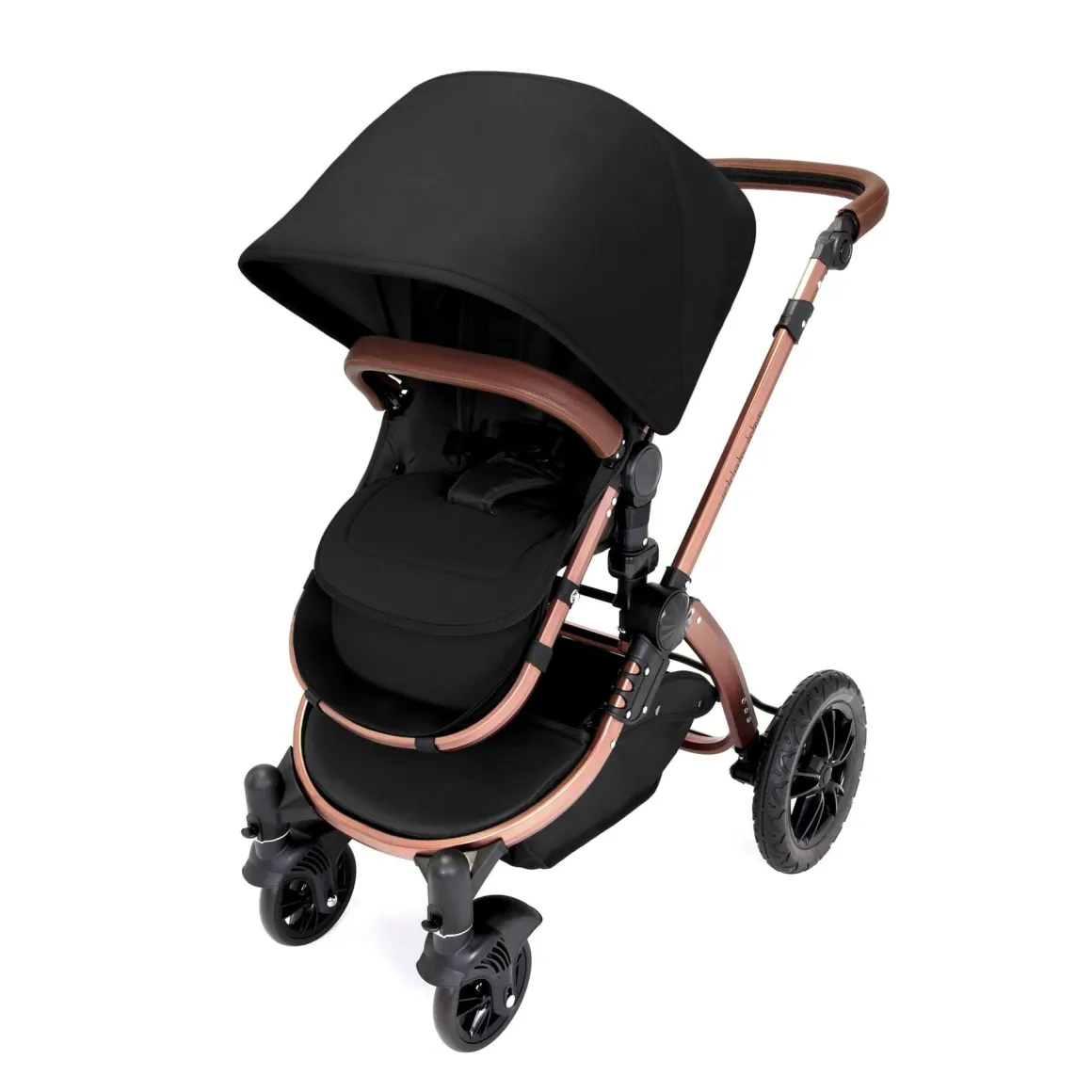Ickle Bubba Stomp V4 2 In 1 Carrycot & Pushchair - Midnight
