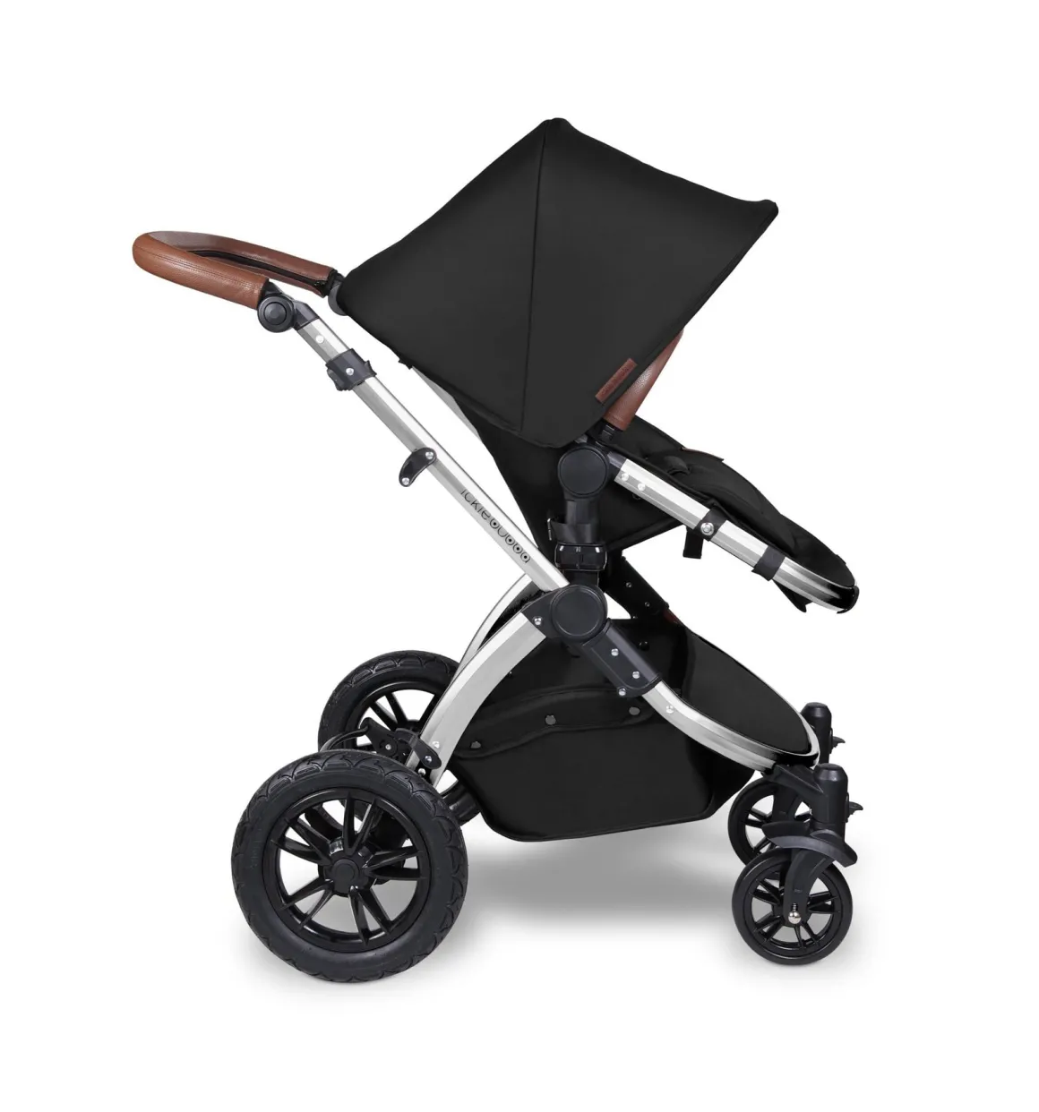 Ickle Bubba Stomp V4 2 In 1 Carrycot & Pushchair - Midnight