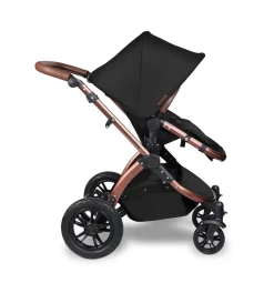 Ickle Bubba Stomp V4 2 In 1 Carrycot & Pushchair - Midnight