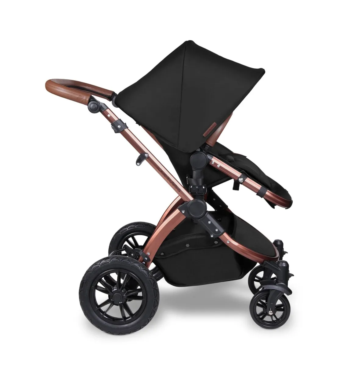 Ickle Bubba Stomp V4 2 In 1 Carrycot & Pushchair - Midnight