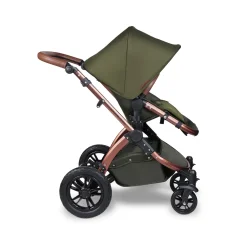 Ickle Bubba Stomp V4 2 In 1 Carrycot & Pushchair - Woodland