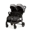 Ickle Bubba Venus Double Stroller -  Space Grey / Black