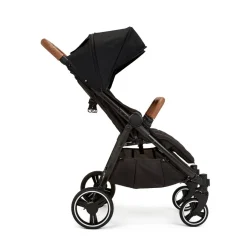 Ickle Bubba Venus Double Stroller - Black/Tan