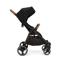 Ickle Bubba Venus Double Stroller - Black/Tan
