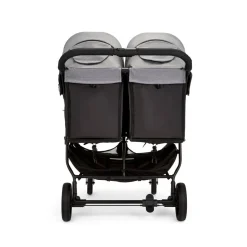 Ickle Bubba Venus Double Stroller -  Space Grey / Black