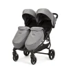 Ickle Bubba Venus MAX Double Stroller -  Space Grey / Black
