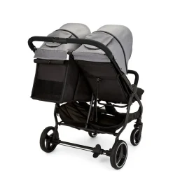 Ickle Bubba Venus MAX Double Stroller -  Space Grey / Black