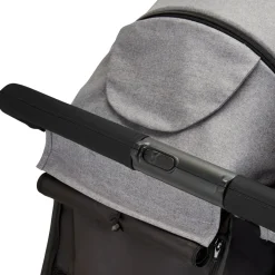 Ickle Bubba Venus MAX Double Stroller -  Space Grey / Black