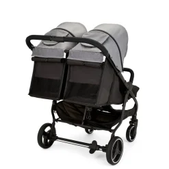 Ickle Bubba Venus MAX Double Stroller -  Space Grey / Black