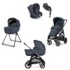 Inglesina Aptica Travel System with 360 base & reclining car seat (2025) - Resort Blue