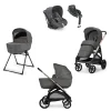 Inglesina Aptica Travel System with 360 base & reclining car seat (2025) - Velvet Grey