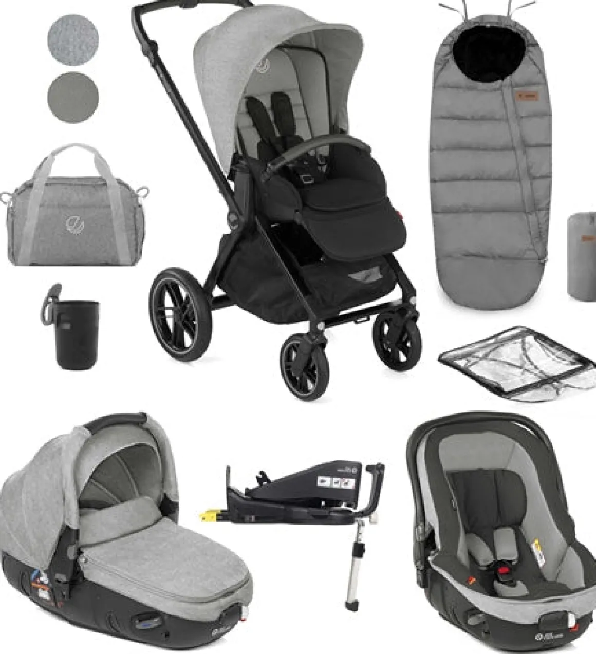 Jane Muum Pro + Matrix - 10 Piece Travel System Bundle