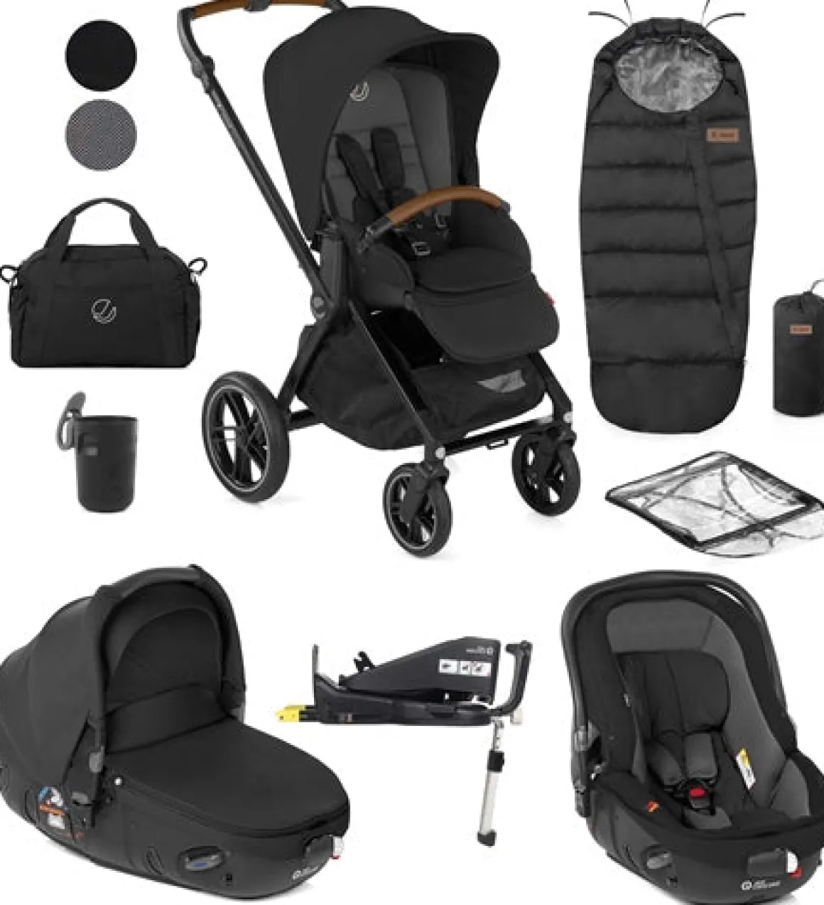 Jane Muum Pro + Matrix - 10 Piece Travel System Bundle