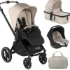 Jane Muum Pro + Micro Pro + Koos iSize R1 Travel System, Sand