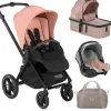 Jane Muum Pro + Micro Pro + Koos iSize R1 Travel System, Pale