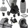 Jane Muum Pro + Micro Pro + Koos iSize R1 - 10 Piece Travel System Bundle