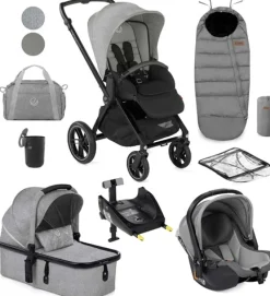 Jane Muum Pro + Micro Pro + Koos iSize R1 - 10 Piece Travel System Bundle