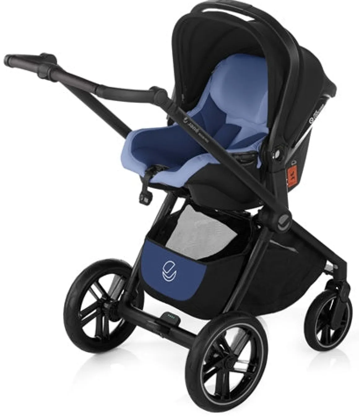 Jane Muum Pro + Micro Pro + Koos iSize R1 Travel System, Lazuli Blue