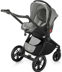 Jane Muum Pro + Micro Pro + Koos iSize R1 Travel System, Dim Grey