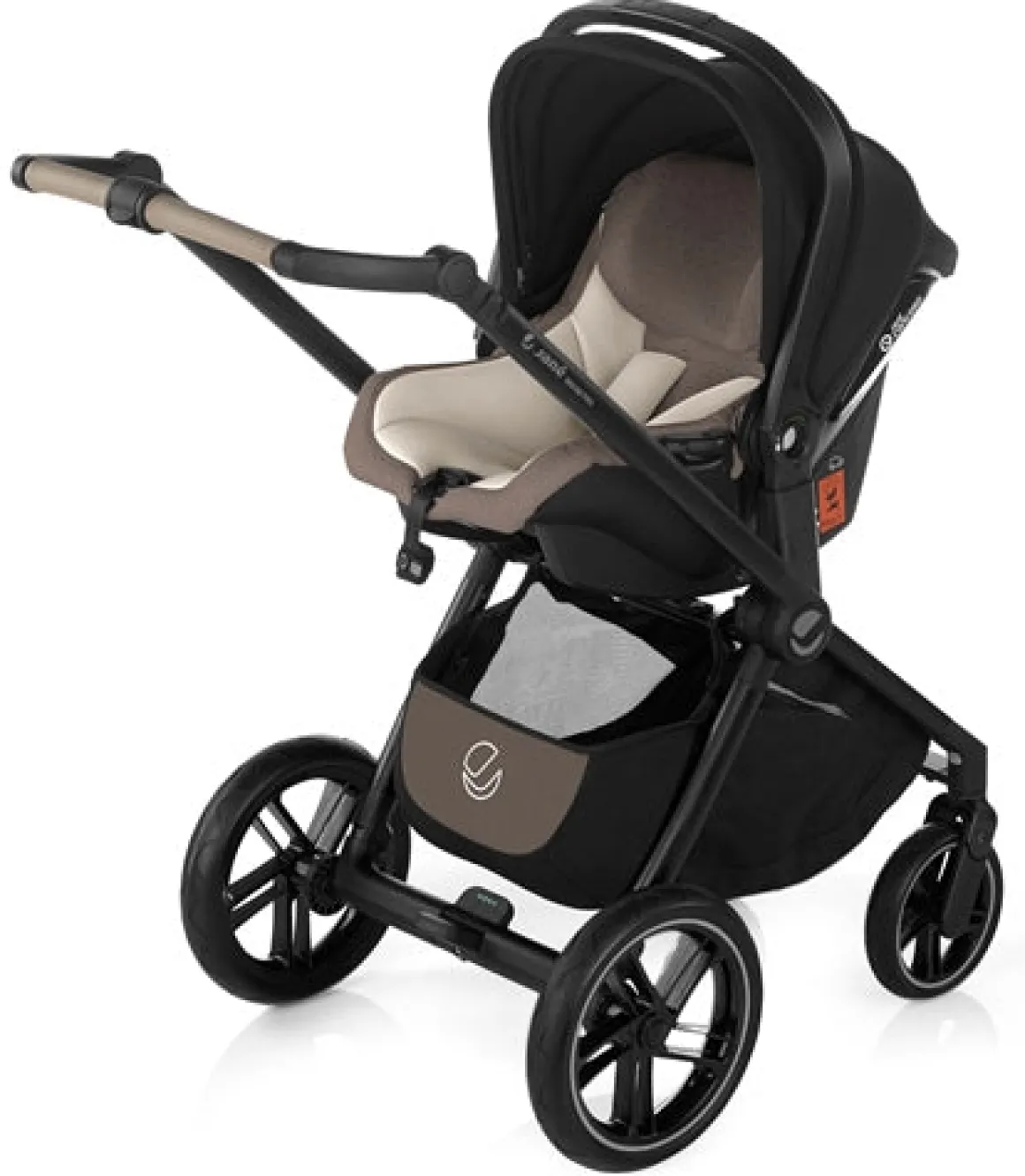 Jane Muum Pro + Micro Pro + Koos iSize R1 Travel System, Oak Milk