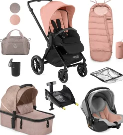 Jane Muum Pro + Micro Pro + Koos iSize R1 - 10 Piece Travel System Bundle