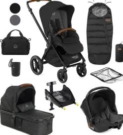 Jane Muum Pro + Micro Pro + Koos iSize R1 - 10 Piece Travel System Bundle