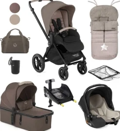 Jane Muum Pro + Micro Pro + Koos iSize R1 - 10 Piece Travel System Bundle