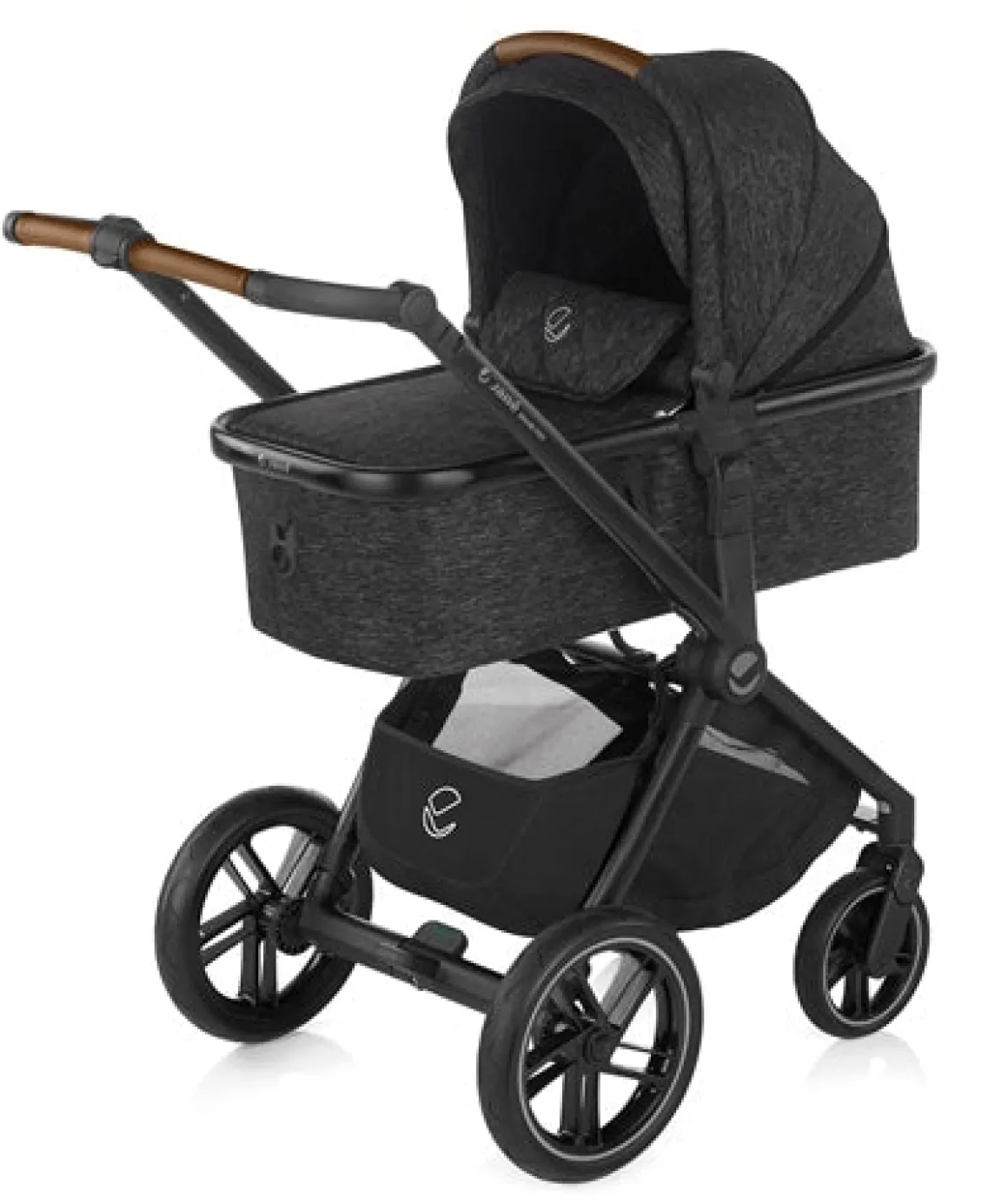 Jane Muum Pro + Micro Pro + Koos iSize R1 Travel System, Cold Black