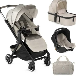 Jane Newel + Micro Pro + Koos iSize R1 Travel System, Sand