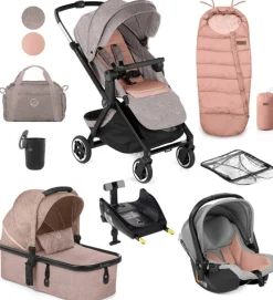 Jane Newel + Micro Pro + Koos iSize R1 - 10 Piece Travel System Bundle