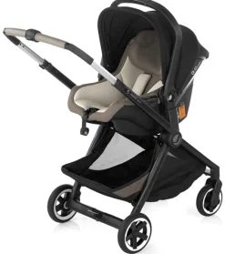 Jane Newel + Micro Pro + Koos iSize R1 Travel System, Oak Milk