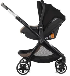 Jane Newel + Micro Pro + Koos iSize R1 Travel System, Oak Milk