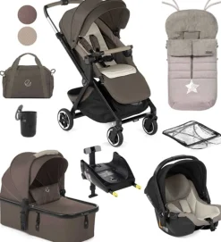 Jane Newel + Micro Pro + Koos iSize R1 - 10 Piece Travel System Bundle