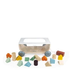 Janod - Cart With Blocks