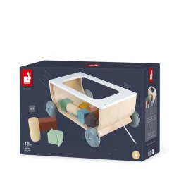 Janod - Cart With Blocks