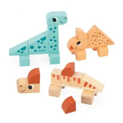 Janod - Cubikosaurus Dinosaurs to Build
