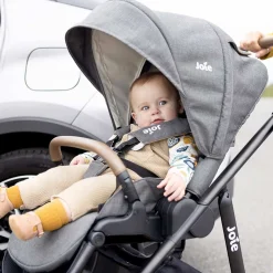 Joie Cycle Versatrax Trio Travel System - Shell Grey