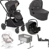 Joie Versatrax Newborn Essentials Bundle - Shale