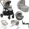 Joie Versatrax Newborn Essentials Bundle - Pebble