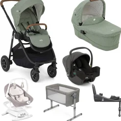 Joie Versatrax Newborn Essentials Bundle - Laurel