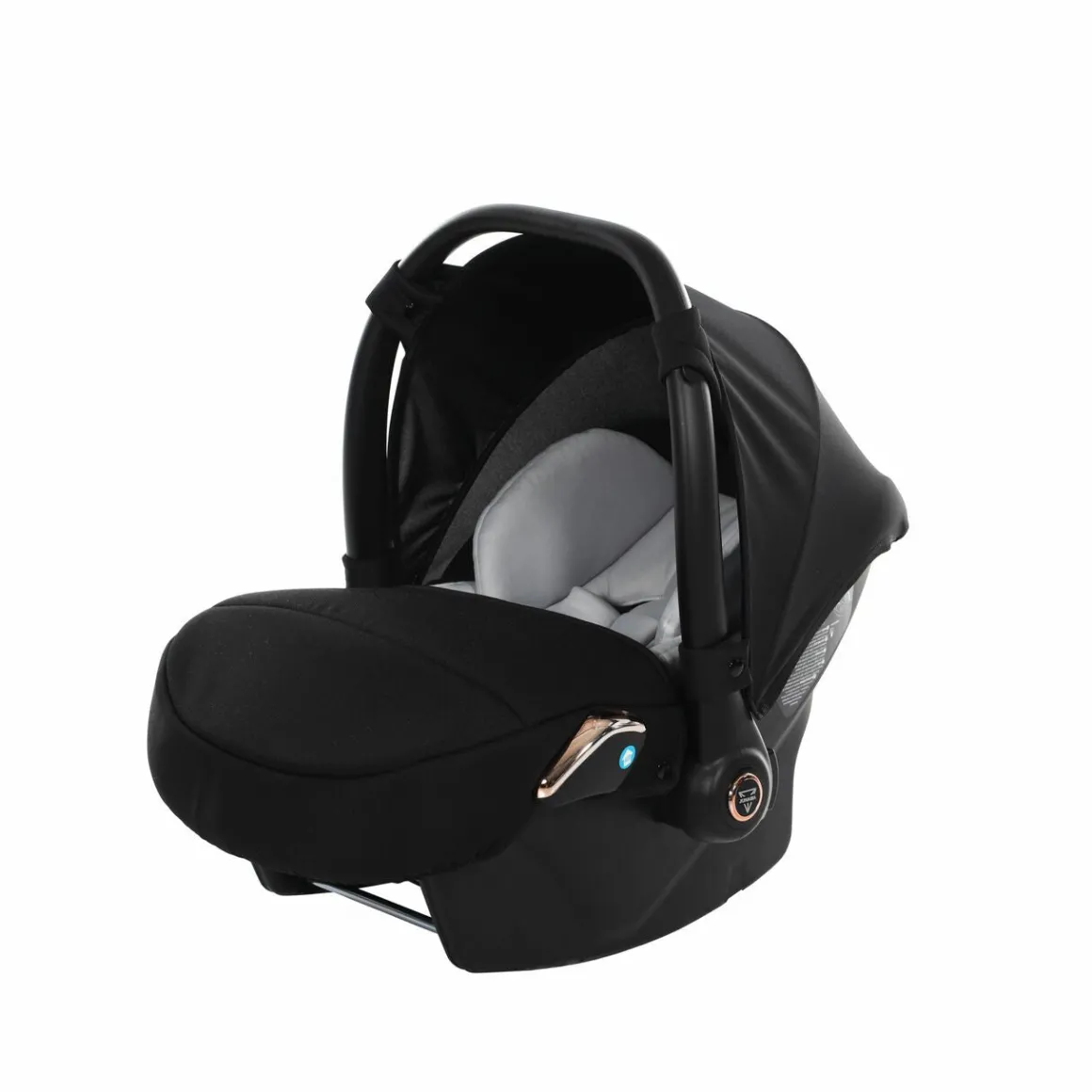 JUNAMA DIAMOND S LINE BLACK ROSE GOLD CAR SEAT