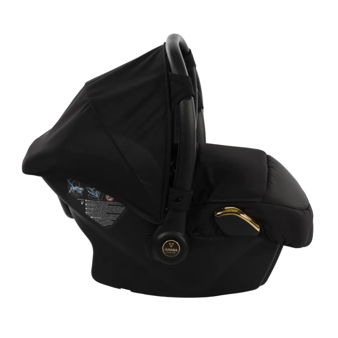 JUNAMA DIAMOND S LINE BLACK GOLD CAR SEAT